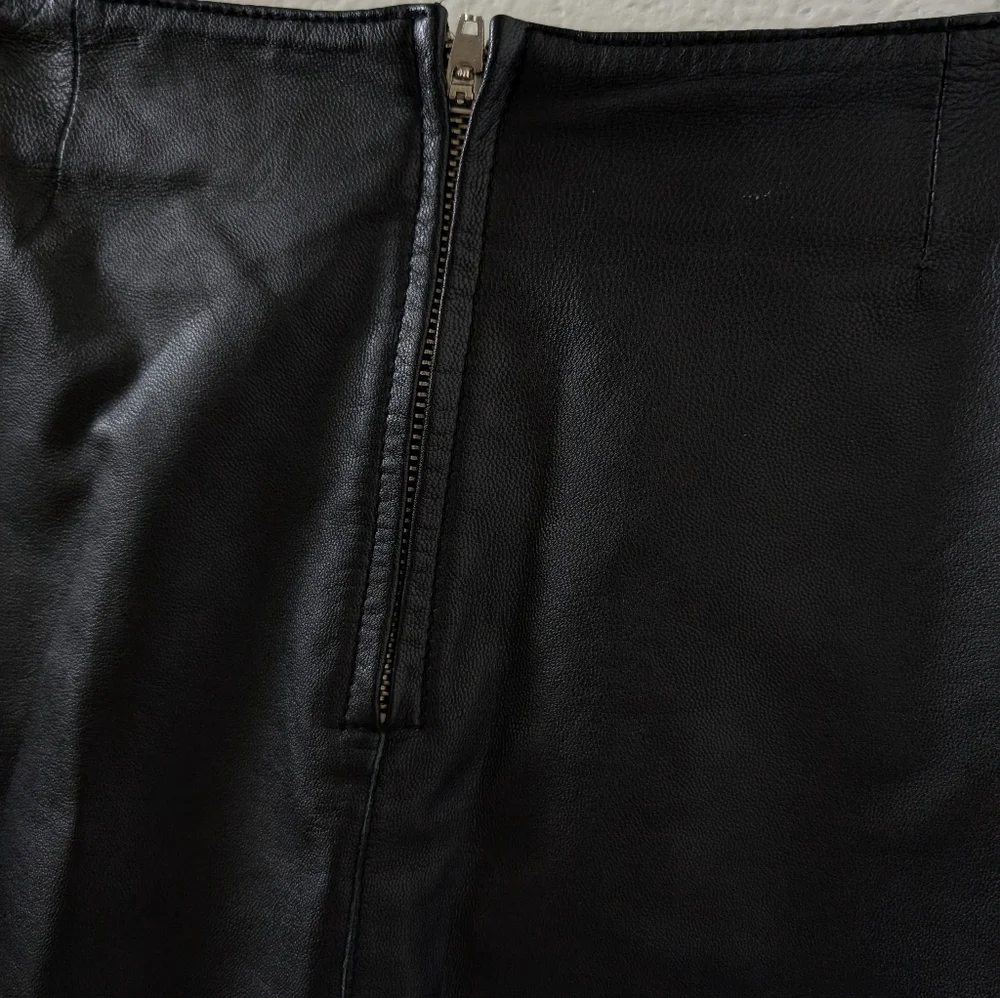 Dollhouse Genuine Leather Pencil Skirt Small Lined - Picture 2 of 4